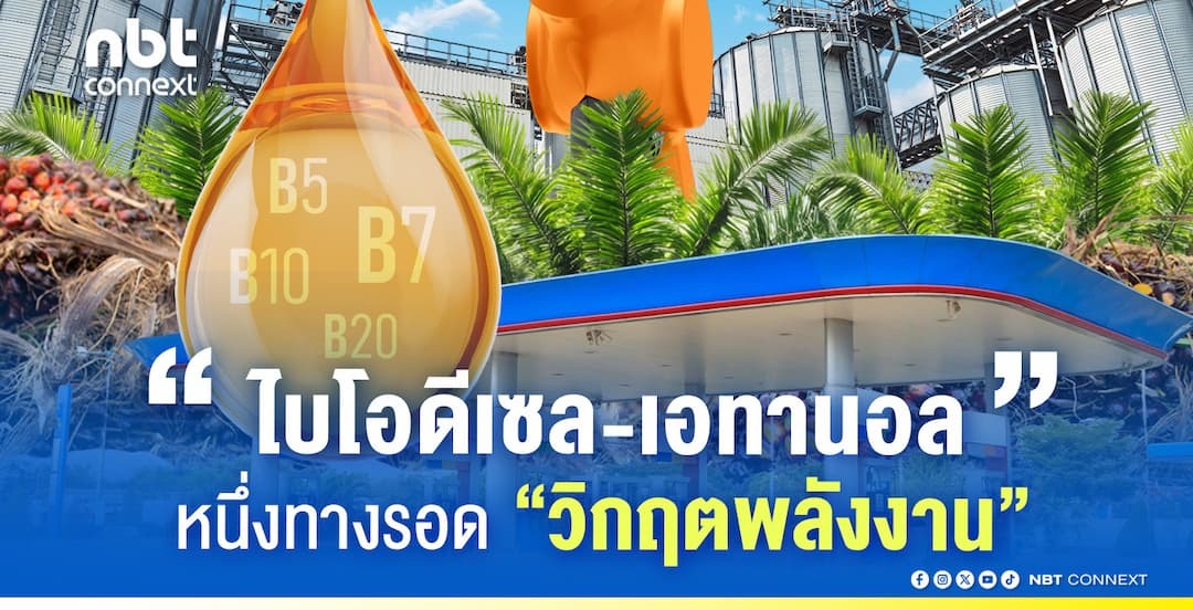 &ldquo;ไบโอดีเซล-เอทานอล&rdquo;...ทางรอด &ldquo;วิกฤตพลังงาน&rdquo;