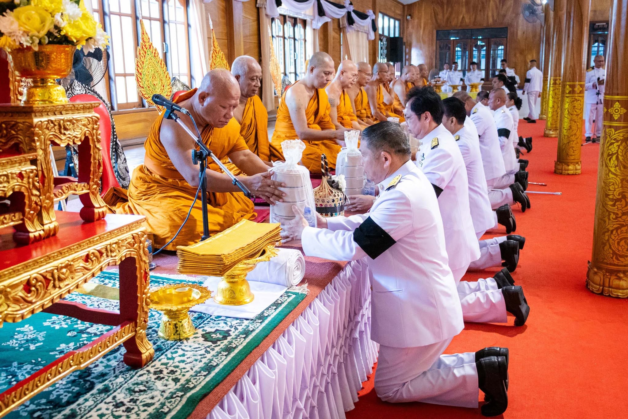 จังหวัดตราด ประกอบพิธีบำเพ็ญกุศลสัตตมวาร (7 วัน) เพื่ออุทิศถวายเป็นพระกุศลแด่ สมเด็จพระเจ้าลูกเธอ เจ้าฟ้าพัชรกิติยาภา นเรนทิราเทพยวดี กรมหลวงราชสาริณีสิริพัชร มหาวัชรรราชธิดา