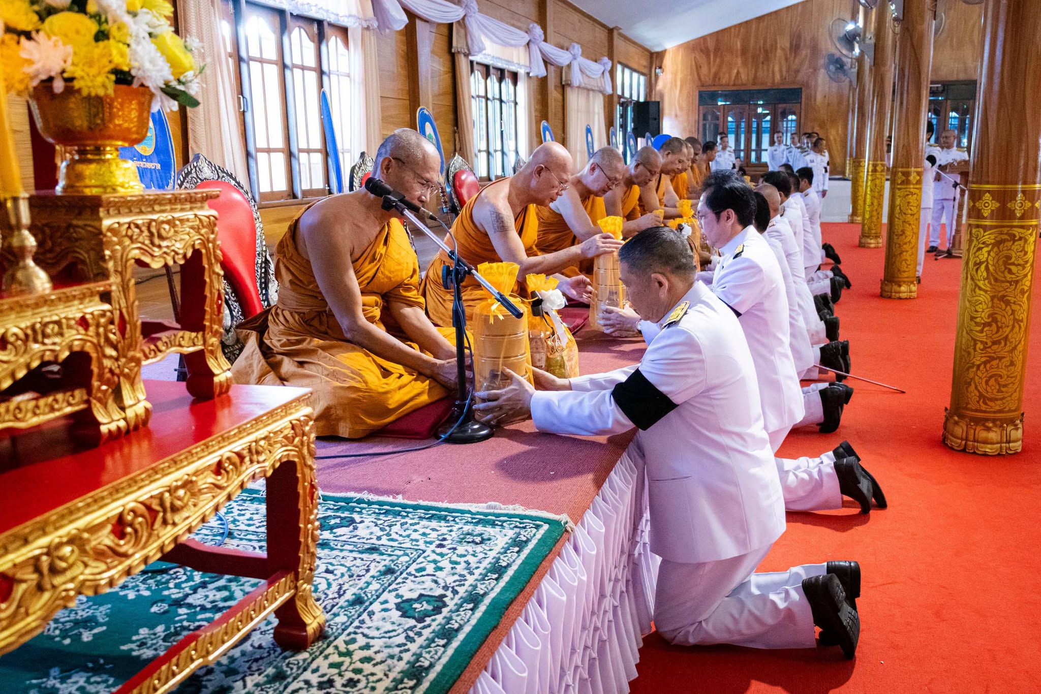 จ.ตราด &nbsp;จัดพิธีเจริญพระพุทธมนต์และทำบุญตักบาตรถวายพระกุศล สมเด็จพระอริยวงศาคตญาณ สมเด็จพระสังฆราช สกลมหาสังฆปริณายก เนื่องในโอกาสฉลองพระชนมายุ 99 พรรษา 26 มิถุนายน &nbsp;2569&nbsp;