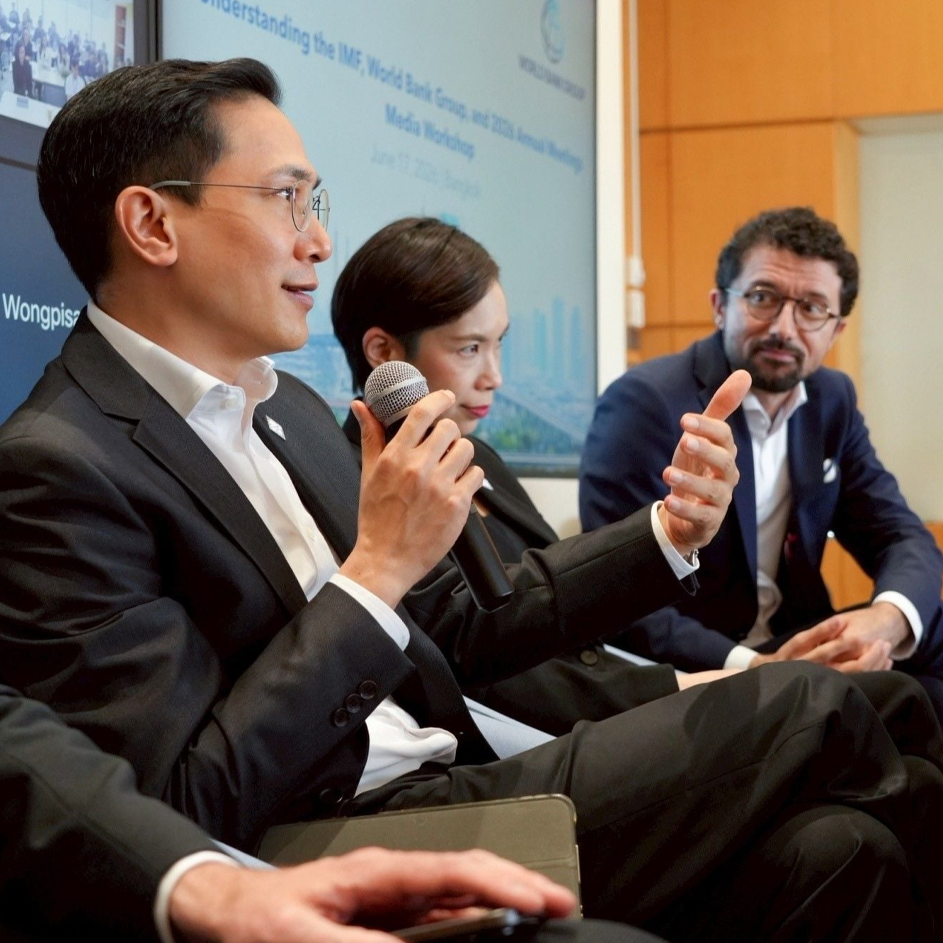 กองทุนการเงินระหว่างประเทศ (IMF) ร่วมกับ กลุ่มธนาคารโลก (World Bank Group) จัดกิจกรรม &ldquo;Media Workshop"